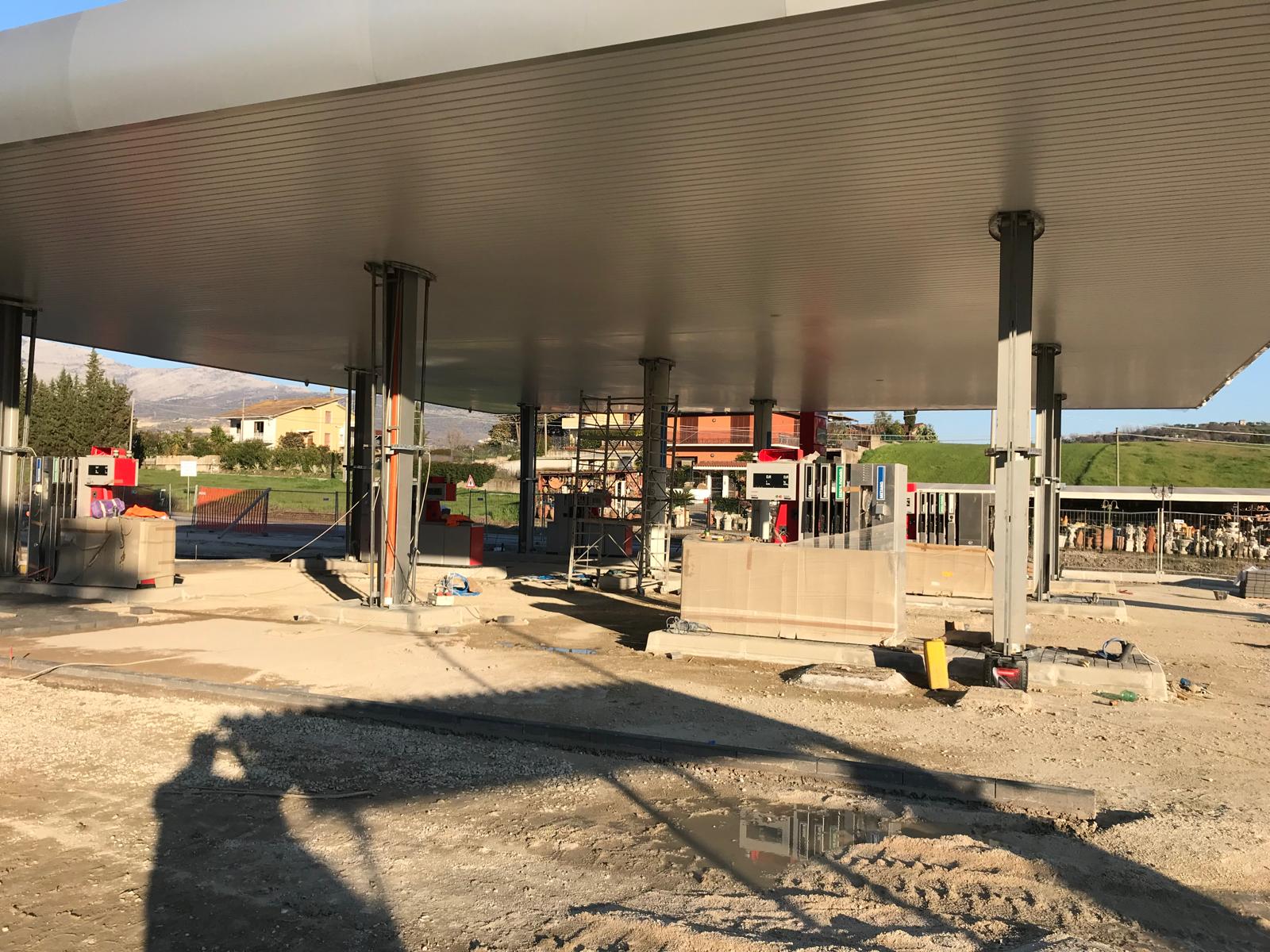Realizzazione stazione di carburanti Energas Sora